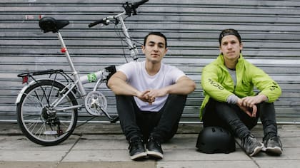 Tarek Zaki (21) y Franco Goytia (22)