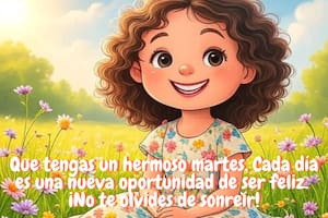 Tarjeta de "Buenos días" para enviar por WhatsApp