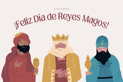 Tarjeta de Día de Reyes para mandar de forma online este lunes 6 de enero
