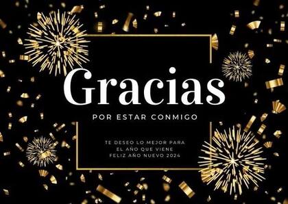 Tarjeta digital para compartir con tus seres queridos este 2024