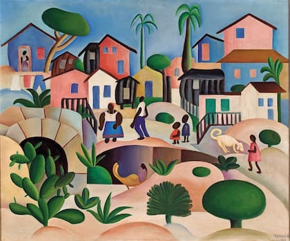 Tarsila Do Amaral. Morro da Favela, 1924 / Gentileza Malba