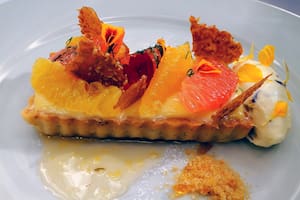 Tarta de cítricos