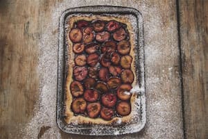 Tarta de ciruelas