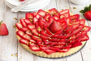 Tarta de frutillas y pastelera