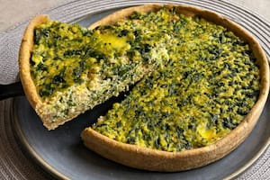 Tarta de espinaca y ricota - Juan Manuel Hierro