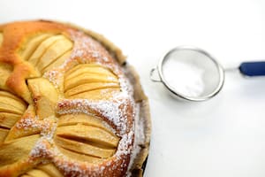 Tarta fácil de manzana sin hojaldre