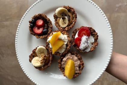 Tartas frutales individuales