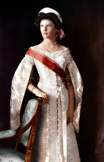 Tatiana era la mas apegada a su mamá y se consideraba la mas elegante de sus hermanas.