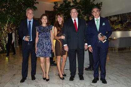 Tato Lanusse, Silvina Pueyrredón, Paz Caradonti, Alejandro Macfarlane y Damián Pozzoli