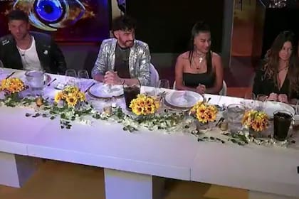 Tato, Ulises, Luz y Eugenia, los cuatro semifinalistas compartieron una cena especial