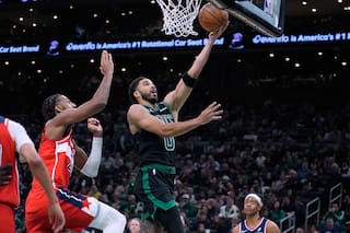 Tatum anota 20 puntos en 32 minutos; Celtics condenan a Wizards a su 11ma derrota seguida, 111-100