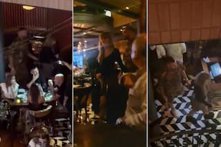 Taylor Swift fue a cenar a un restaurante y desató la locura de sus seguidores