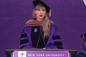 Taylor Swift fue homenajeada por la Universidad de Nueva York