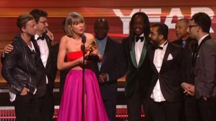 Taylor Swift ganó el Grammy al mejor disco del año