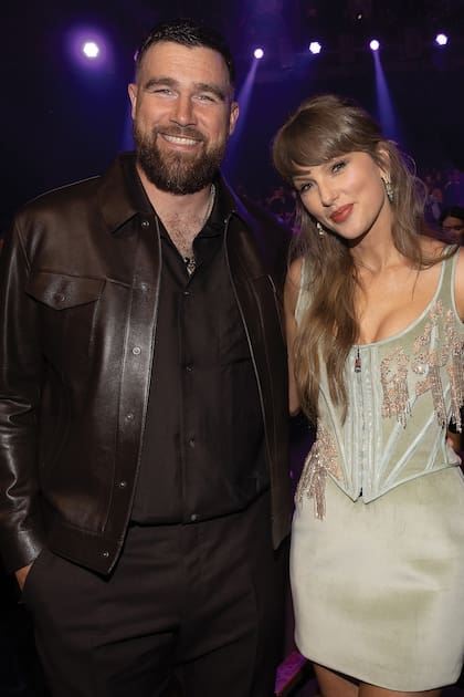 Taylor Swift y Travis Kelce en marzo de 2026