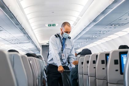 Taylor también recomendó a los pasajeros que incluyan un barbijo en sus bolsos