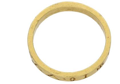 "Te amo fielmente" fue la inscripción en latín de este anillo