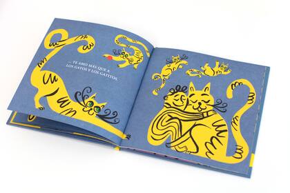 "Te amo más que a los gatos y los gatitos", dice el pequeño narrador