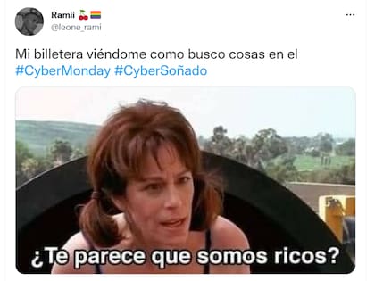 "¿Te parece que somos ricos?".