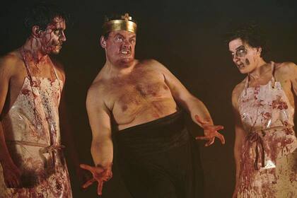 Macbeth, dirigido por Heiner Müller, en el Berliner Ensemble