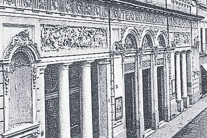 Teatro argentino, ayer