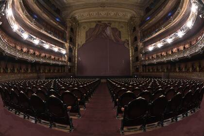 Teatro Colon cerrado desde el aislamiento social dispuesto por la pandemia