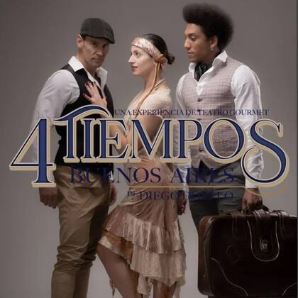 Teatro, tango, poesía y gastronomía en una experiencia única