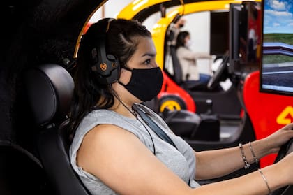 Tecnología. Los simuladorers son una buena herramienta para ejercitar la coordinación