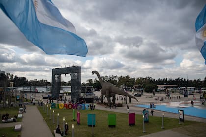Tecnópolis, uno de los tantos espacios públicos como para alijar un juicio de 200 personas
