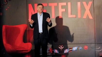 Ted Sarandos, el director ejecutivo de contenidos de de Netflix, esta mañana, anunció en una charla con la prensa en la Argentina los planes de la plataforma