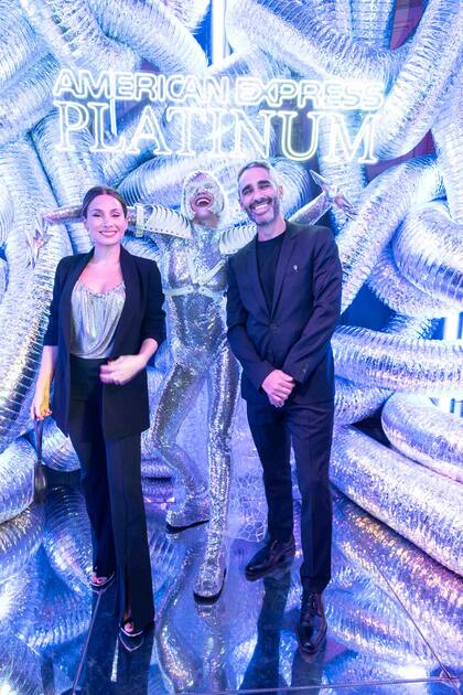 Tefi Russo y Joaquín "Pollo" Álvarez.