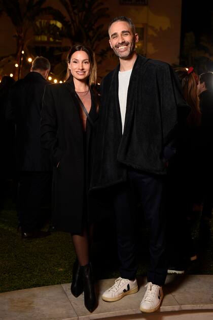 Tefi Russo y su novio, el "pollo" Álvarez