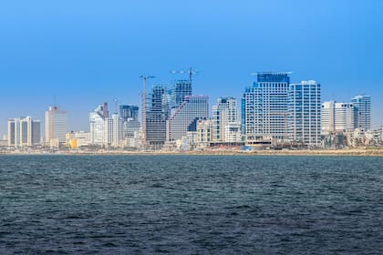 Tel Aviv vista desde el mar