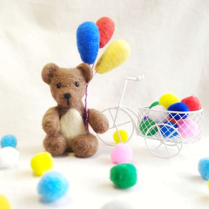 Telas, hilos y texturas, Natalia Muñoz redescubrió una pasión de su adolescencia que dio un giro a su vida.