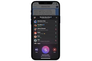 Telegram lleva los chats de voz a los canales, sin límite de oyentes