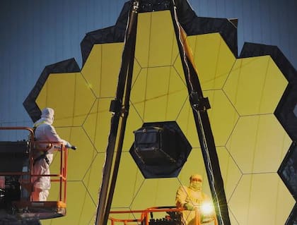 Telescopio espacial Webb Foto:NASA/Chris Gunn
