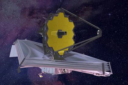 El telescopio James Webb en el espacio