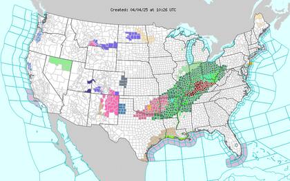 Temperaturas récord en el sureste: Atlanta y Orlando rozarán los 33 °C, superando promedios históricos