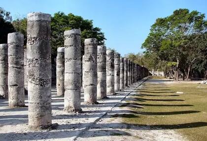 Templo de los Mil Guerreros, en Chichén Itzá