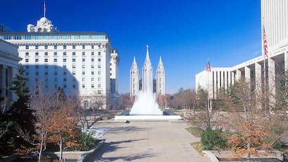 Templo mormón en Salt Lake City