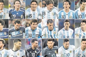 Tenía 17 años Messi cuando debutó en la selección; a tres días de cumplir 34, mantiene la obsesión de ganar un título con la selección