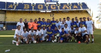 Tenis y fútbol, unidos en la Bombonera