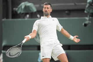 Sin rodaje, Djokovic renueva en el US Open la búsqueda de su 25° Grand Slam