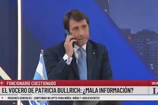 Eduardo Feinmann cruzó en vivo a Patricia Bullrich por un video fake de la nena gaseada