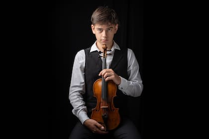 Teo Gertler es un virtuoso del violín desde la infancia; el músico visita por primera vez la Argentina