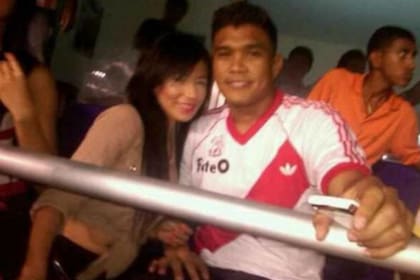 Teo ya se había reconocido como hincha de River