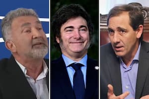 Teodoro ‘Teddy’ Karagozian, Javier Milei y Julio Garro