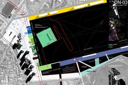 Tercer Premio: Autores: Monoblock. Equipo de Proyecto: Granara, Schachter, del Barrio, Russo, Ariza, Benzaquén, Mayan, Cheula, Bellamore, Martin, Mazzocchi
