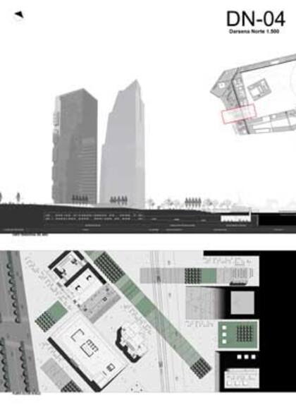Tercer Premio: Autores: Monoblock. Equipo de Proyecto: Granara, Schachter, del Barrio, Russo, Ariza, Benzaquén, Mayan, Cheula, Bellamore, Martin, Mazzocchi