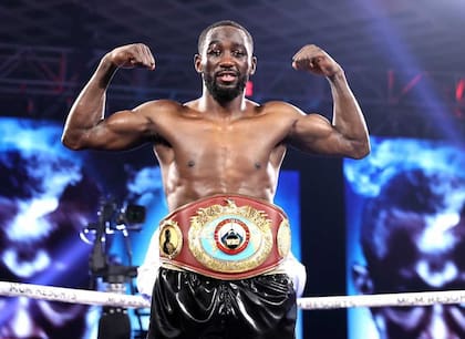 Terence Crawford perdió un cinturón que le ganó a Canelo Álvarez (X @terencecrawford)